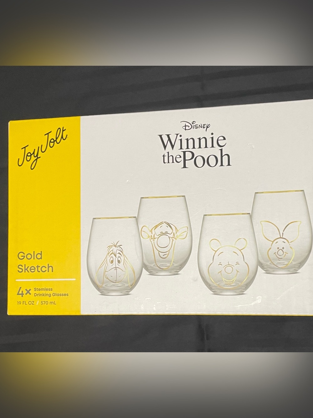 Winnie the Pooh Glass Steamless Cup